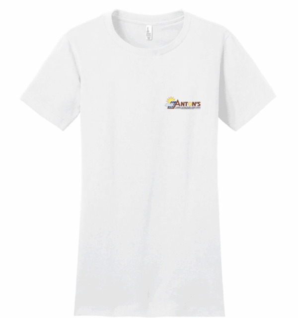 District Women's Fitted The Concert Tee - DT5001 - Antons Plumbing