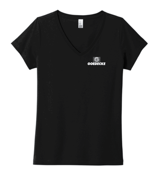 District Women's The Concert Tee V-Neck - DT5002 - Goedecke