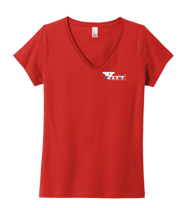 District Women's The Concert Tee V-Neck - DT5002 - VITT
