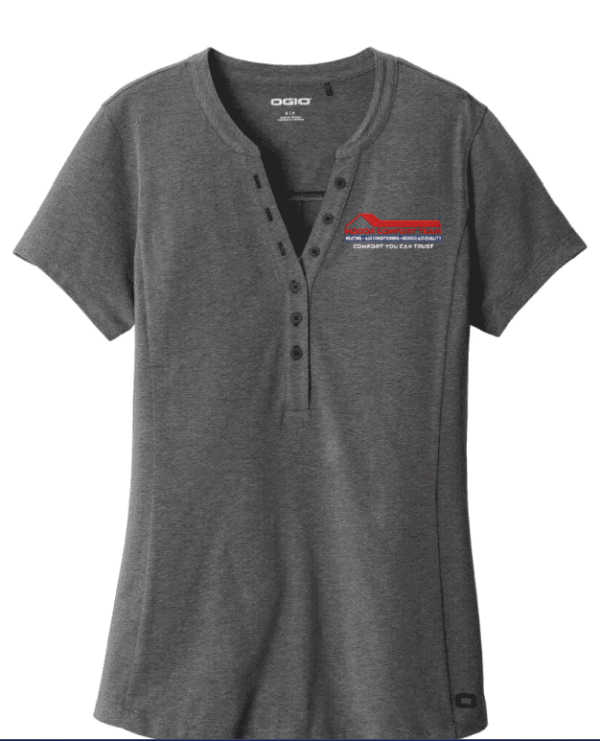 OGIO Women's Tread Henley - LOG136 - Indoor Comfort Team