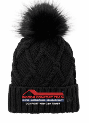 New Era Faux Fur Pom Beanie - NE911 - Indoor Comfort Team
