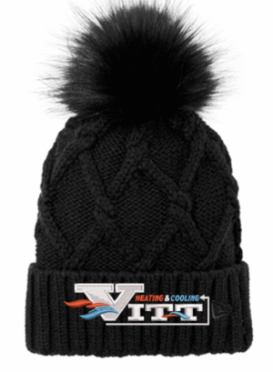 New Era Faux Fur Pom Beanie - NE911 - VITT