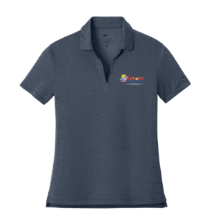 Nike Women's Dri-FIT Smooth Heather Polo - NKFQ4793 - Antons Plumbing