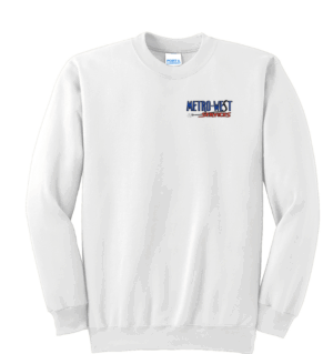 Port & Company - Essential Fleece Crewneck Sweatshirt - PC90 - Metro-West Service