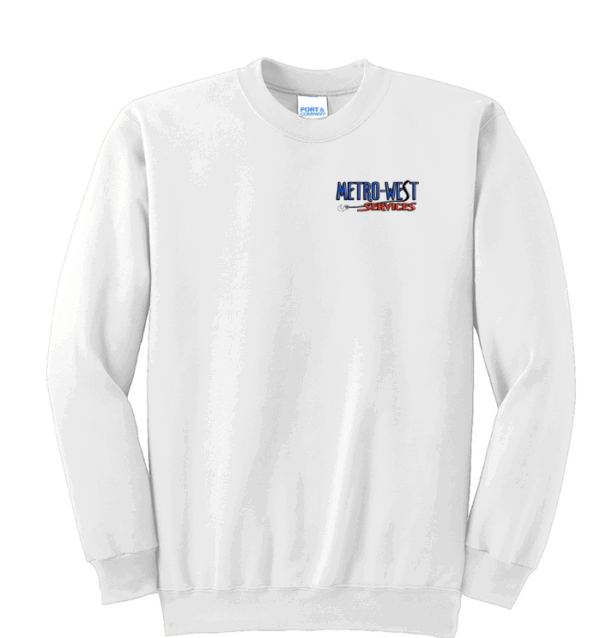 Port & Company - Essential Fleece Crewneck Sweatshirt - PC90 - Metro-West Service