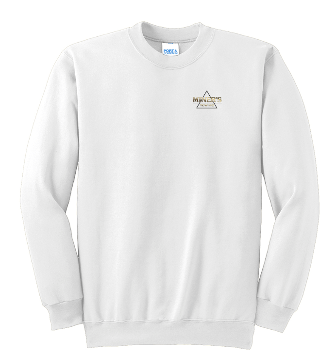 Port & Company - Essential Fleece Crewneck Sweatshirt - PC90 - Miner's Towing