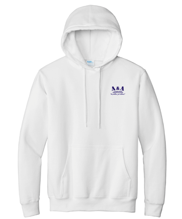 Port & Company - Essential Fleece Pullover Hooded Sweatshirt - PC90H - A & A Towing Service