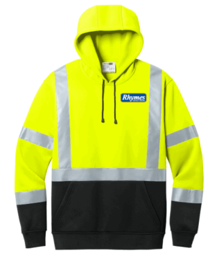 CornerStone ANSI 107 Class 3 Heavy-Duty Fleece Pullover Hoodie - CSF301 - Rhymes