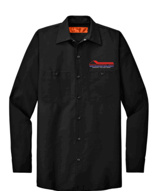 Red Kap Long Sleeve Industrial Work Shirt - SP14 - Indoor Comfort Team