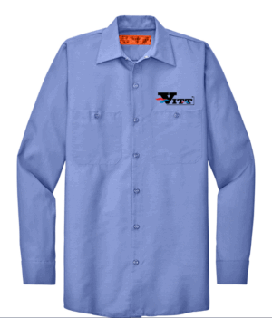 Red Kap Long Sleeve Industrial Work Shirt - SP14 - VITT