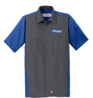 Red Kap Short Sleeve Ripstop Crew Shirt - SY20 - Rhymes