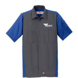 Red Kap Short Sleeve Ripstop Crew Shirt - SY20 - VITT