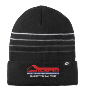 TravisMathew Striped Cuffed Beanie - TM1MY393 - Indoor Comfort Team