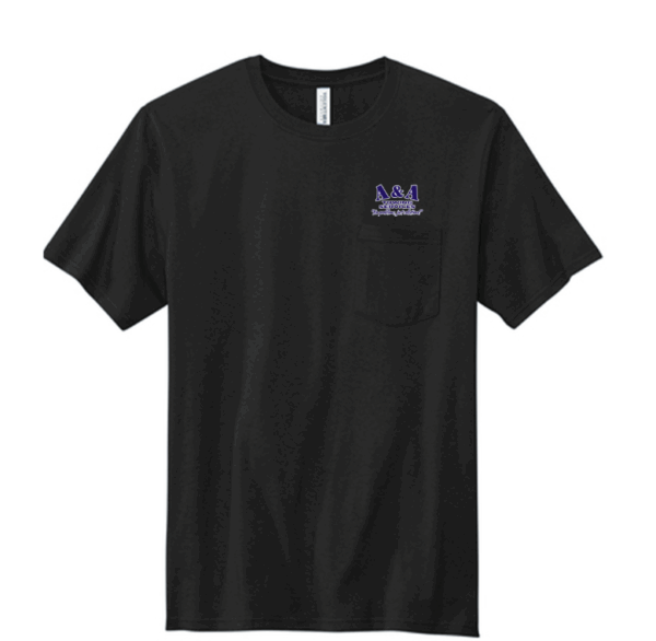 Volunteer Knitwear All-American Pocket Tee - VL100P - A & A Towing Service