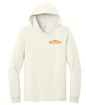 Jerzees Classics Unisex Cotton Long Sleeve Hooded T-Shirt - 363LH - Servpro