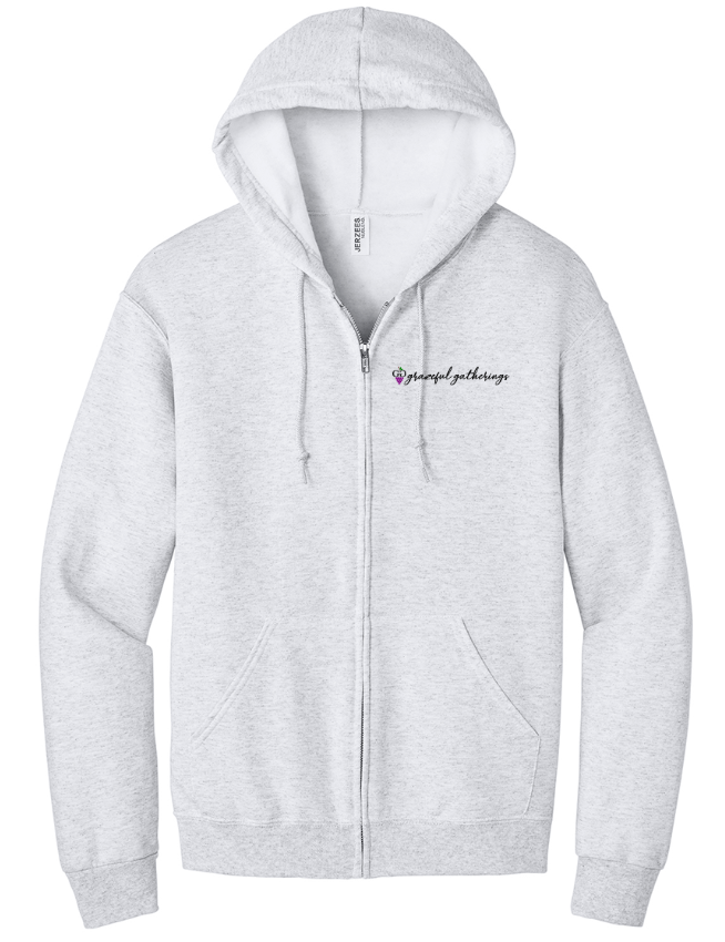 Jerzees - NuBlend Full-Zip Hooded Sweatshirt - 993M - Grazeful Gatherings