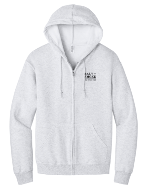 Jerzees - NuBlend Full-Zip Hooded Sweatshirt - 993M - Salt+Smoke