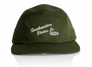 FINN FIVE PANEL CAP, ONE SIZE - AS-1103 - Southwestern Electric Co