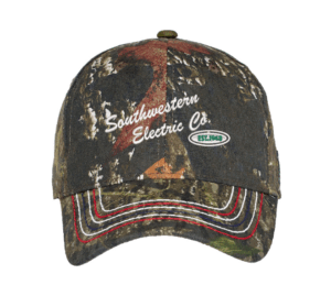 Port Authority Americana Contrast Stitch Camouflage Cap - C909 - Southwestern Electric Co