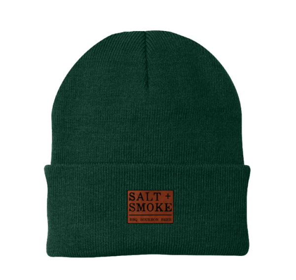 Port & Company Fleece-Lined Knit Cap - CP90L - Salt+Smoke