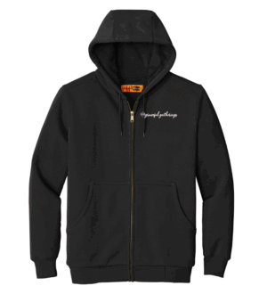 CornerStone - Heavyweight Full-Zip Hooded Sweatshirt with Thermal Lining - CS620 - Grazeful Gatherings
