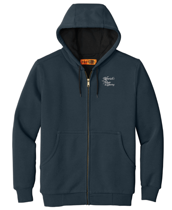 CornerStone - Heavyweight Full-Zip Hooded Sweatshirt with Thermal Lining - CS620 - Kenricks Meats
