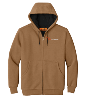CornerStone - Heavyweight Full-Zip Hooded Sweatshirt with Thermal Lining - CS620 - Pure Catering