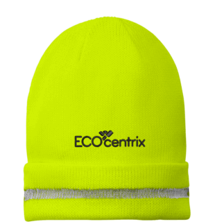 Enhanced Visibility Beanie with Reflective Stripe - CS800 - ECOcentrix