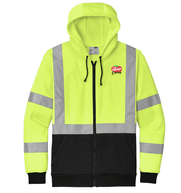 CornerStone A107 Class 3 Heavy-Duty Fleece Full-Zip Hoodie - CSF300 - Pasta House