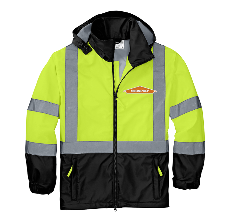 CornerStone - ANSI 107 Class 3 Safety Windbreaker - CSJ25 - Servpro