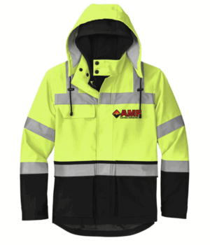 CornerStone ANSI 107 Class 3 Waterproof Ripstop 3-In-1 Parka - CSJ502 - AMF Electric