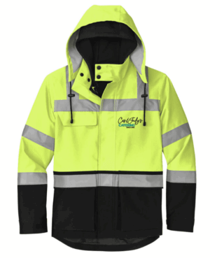 CornerStone ANSI 107 Class 3 Waterproof Ripstop 3-In-1 Parka - CSJ502 - Ces and Judy's Catering