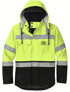CornerStone ANSI 107 Class 3 Waterproof Ripstop 3-In-1 Parka - CSJ502 - Gianino Family Catering