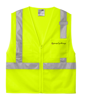 CornerStone ANSI 107 Class 2 Mesh Zippered Vest - CSV102 - Grazeful Gatherings
