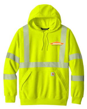 Carhartt ANSI 107 Class 3 Hooded Sweatshirt CT104987 - Servpro