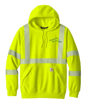 Carhartt ANSI 107 Class 3 Hooded Sweatshirt CT104987 - Southwestern Electric Co
