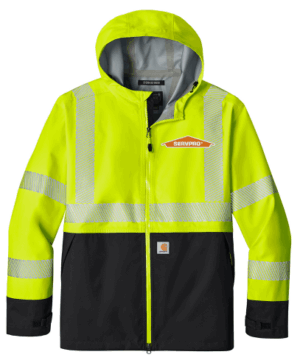 Carhartt ANSI 107 Class 3 Storm Defender Jacket - CT106693 - Servpro