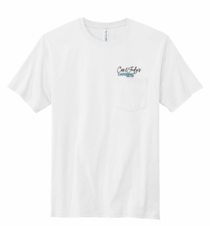 Volunteer Knitwear All-American Pocket Tee - VL100P - Ces and Judy's Catering