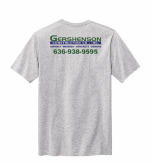 Volunteer Knitwear All-American Pocket Tee - VL100P - Gershenson