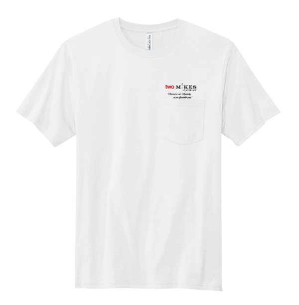 Volunteer Knitwear All-American Pocket Tee - VL100P - Two Mikes Catering