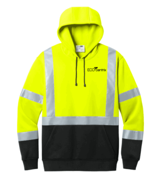 CornerStone ANSI 107 Class 3 Heavy-Duty Fleece Pullover Hoodie - CSF301 - ECOcentrix