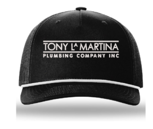 FIVE PANEL TRUCKER WITH ROPE - 112FPR - Tony LaMartina Plumbing