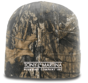 Richardson Camo Microfleece Beanie -121 - Tony LaMartina Plumbing