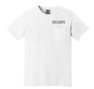COMFORT COLORS  Heavyweight Ring Spun Pocket Tee - 6030 - Tony LaMartina Plumbing