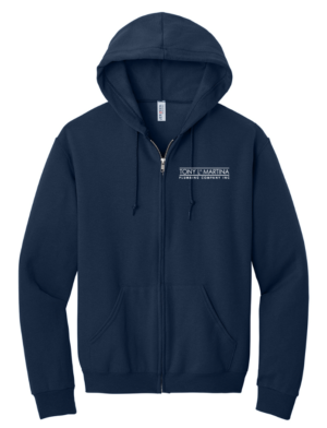 Jerzees - NuBlend Full-Zip Hooded Sweatshirt - 993M - Tony LaMartina Plumbing