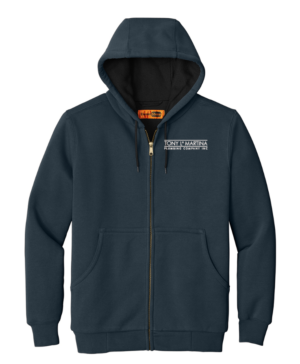 CornerStone - Heavyweight Full-Zip Hooded Sweatshirt with Thermal Lining - CS620 - Tony LaMartina Plumbing
