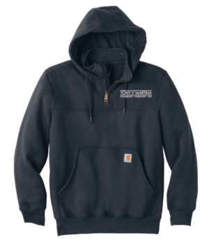 Carhartt Rain Defender Paxton Heavyweight Hooded Zip Mock Sweatshirt – CT100617 – Tony LaMartina Plumbing
