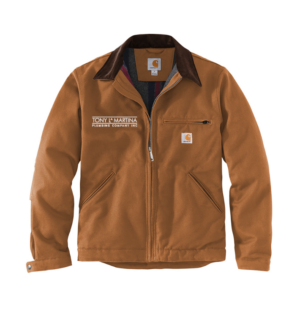 Carhartt Duck Detroit Jacket – CT103828 – Tony LaMartina Plumbing