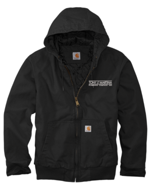 Carhartt Tall Washed Duck Active Jacket - CT104050 - Tony LaMartina Plumbing
