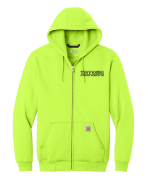 Carhartt Midweight Hooded Zip-Front Sweatshirt – CTK122 – Tony LaMartina Plumbing